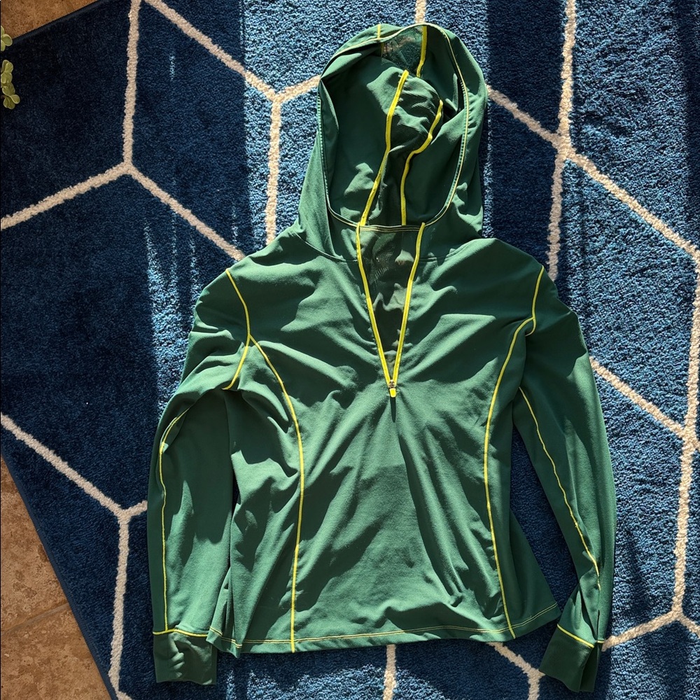 Fabletics Teal and Lime Activewear